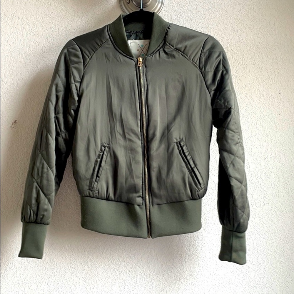 COPY - Green Bomber Jacket
